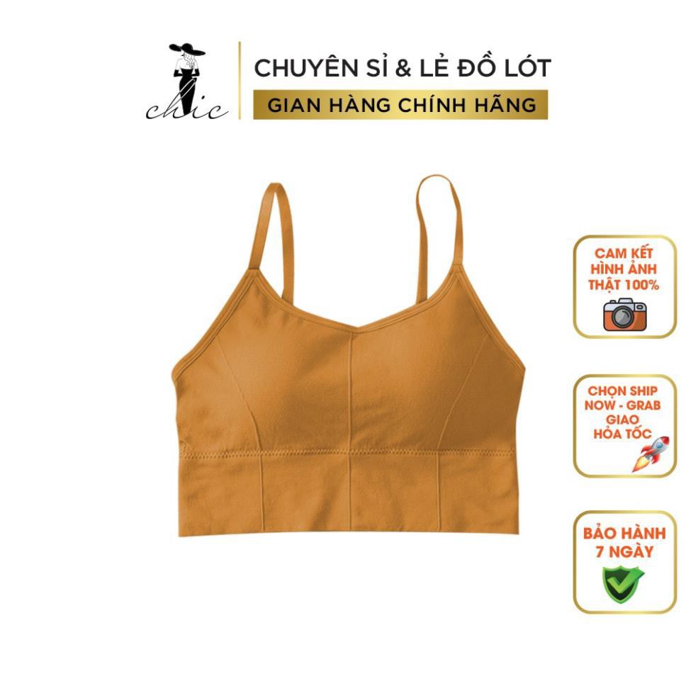 Áo Bra CBT2BRA02 VNXK Bra Thể Thao Chic Form To Mặc Tập Thể Dục Rất Thoải Mái Ôm Vừa Vặn Cơ Thể (FREESIZE 40-65KG)