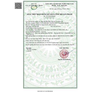 Cao mềm Actiso TraphacoSaPa