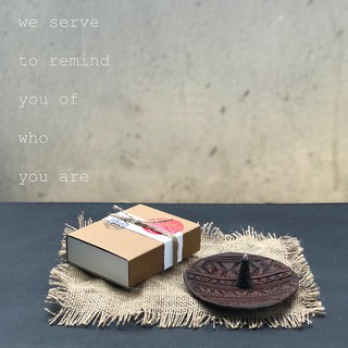 Nhang Cedar ( Tuyết Tùng ) hộp 20 viên [ Handmade Incense Cones )