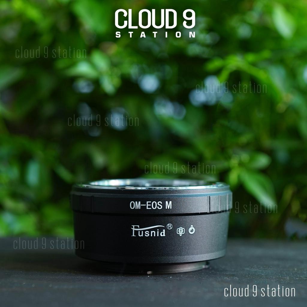 Ngàm chuyển OM-EOSM cho ống kính MF - ngàm OM sang máy ảnh Canon EOS M ( hãng FUSNID )