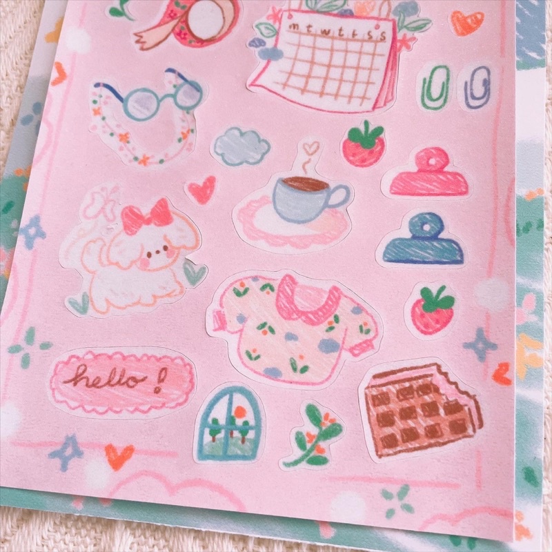My Space - Sticker kim tuyến - Meimei Sticker