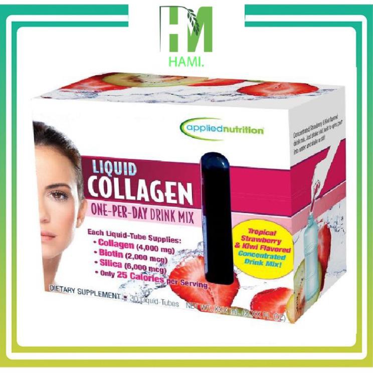 Collagen nước, liquid collagen 4000mg dạng 30 ống - HÀNG CHUẨN