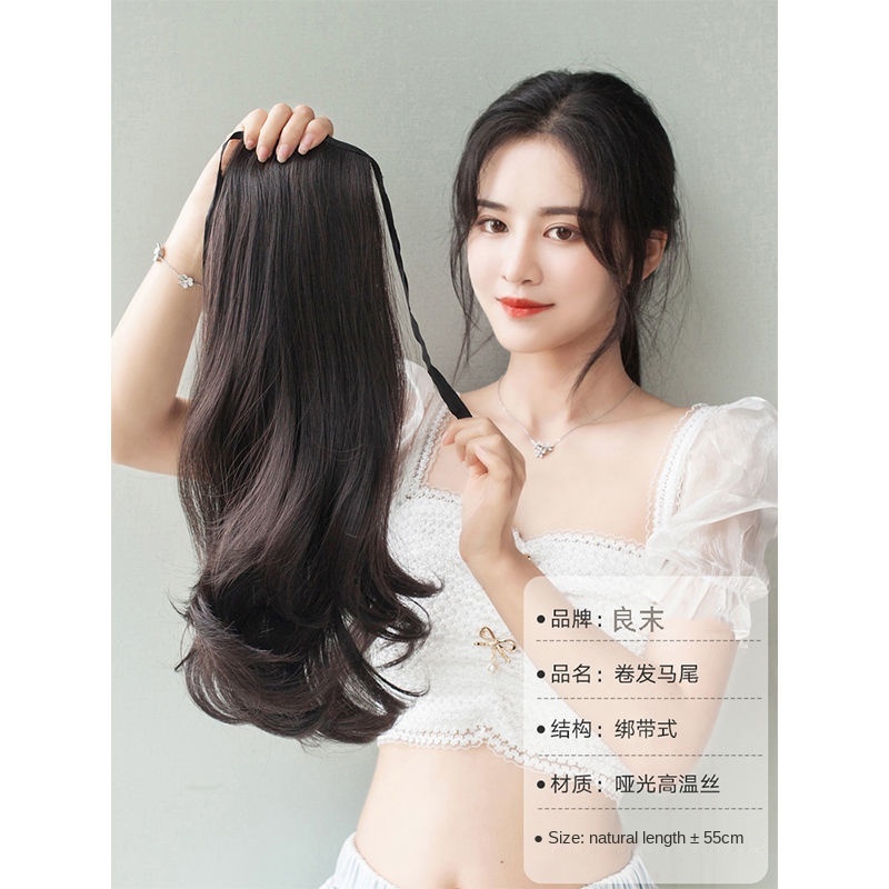 Búi tóc giả thắt bím thời trang cho nữ