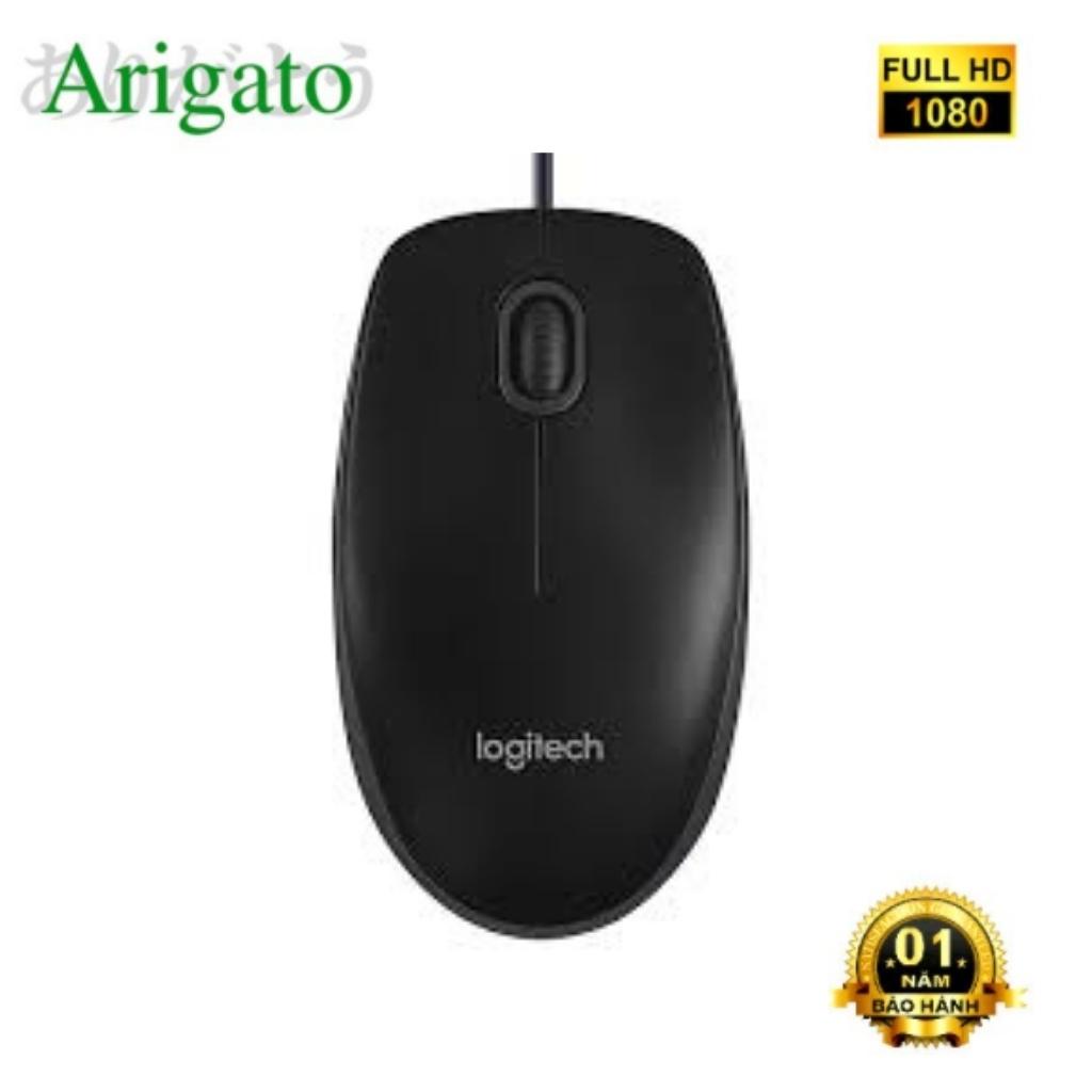 Chuột dây Logitech B100