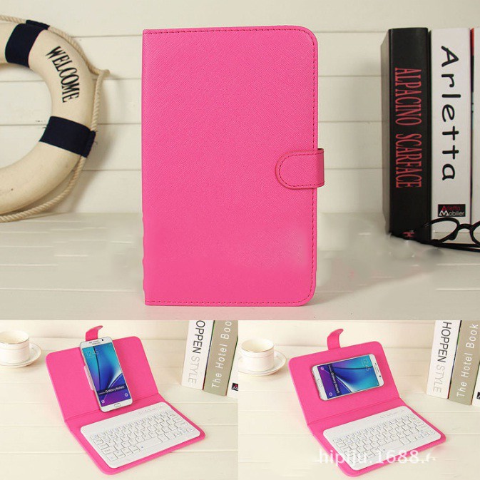 Bao da bàn phím Bluetooth điện thoại | BigBuy360 - bigbuy360.vn