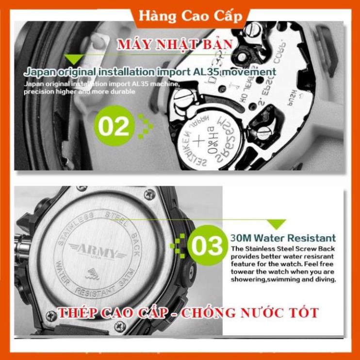 Đồng hồ Nam ARMY USA Chống Nước Siêu Bền - Thương Hiệu Cao Cấp từ Mỹ | BigBuy360 - bigbuy360.vn