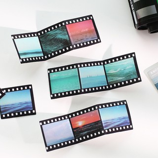 (ST031) Set sticker ảnh phim x3 dải ngang