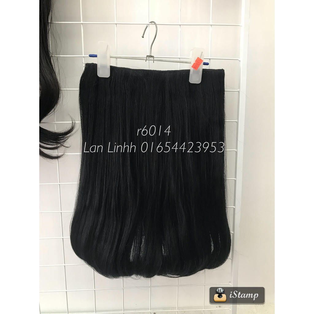 Tóc kẹp dải cao cấp Hàn Quốc mã r6014 dáng cụp