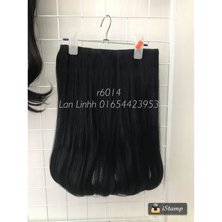Tóc kẹp dải cao cấp Hàn Quốc mã r6014 dáng cụp