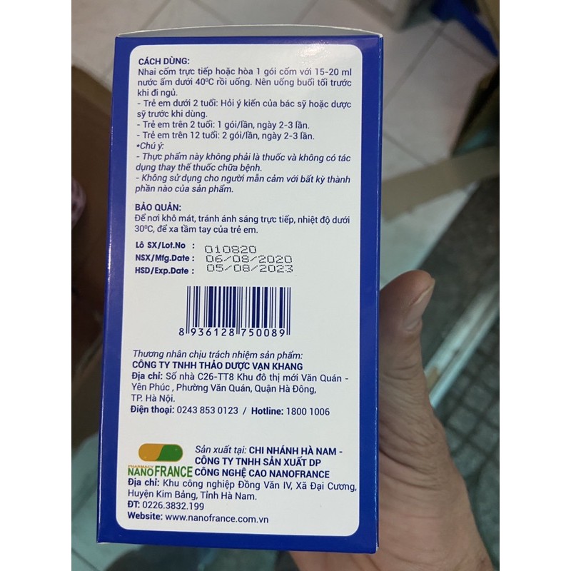Nutribaby Goodnight- Cho Bé Yêu Giấc Ngủ Ngon, ngủ sâu giấc hơn