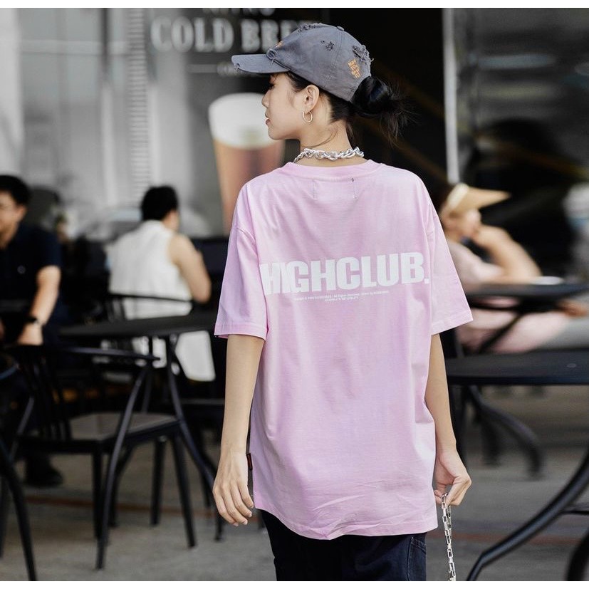 Áo thun Unisexx Highclub, chất vải thun cotton 100%. (V83)