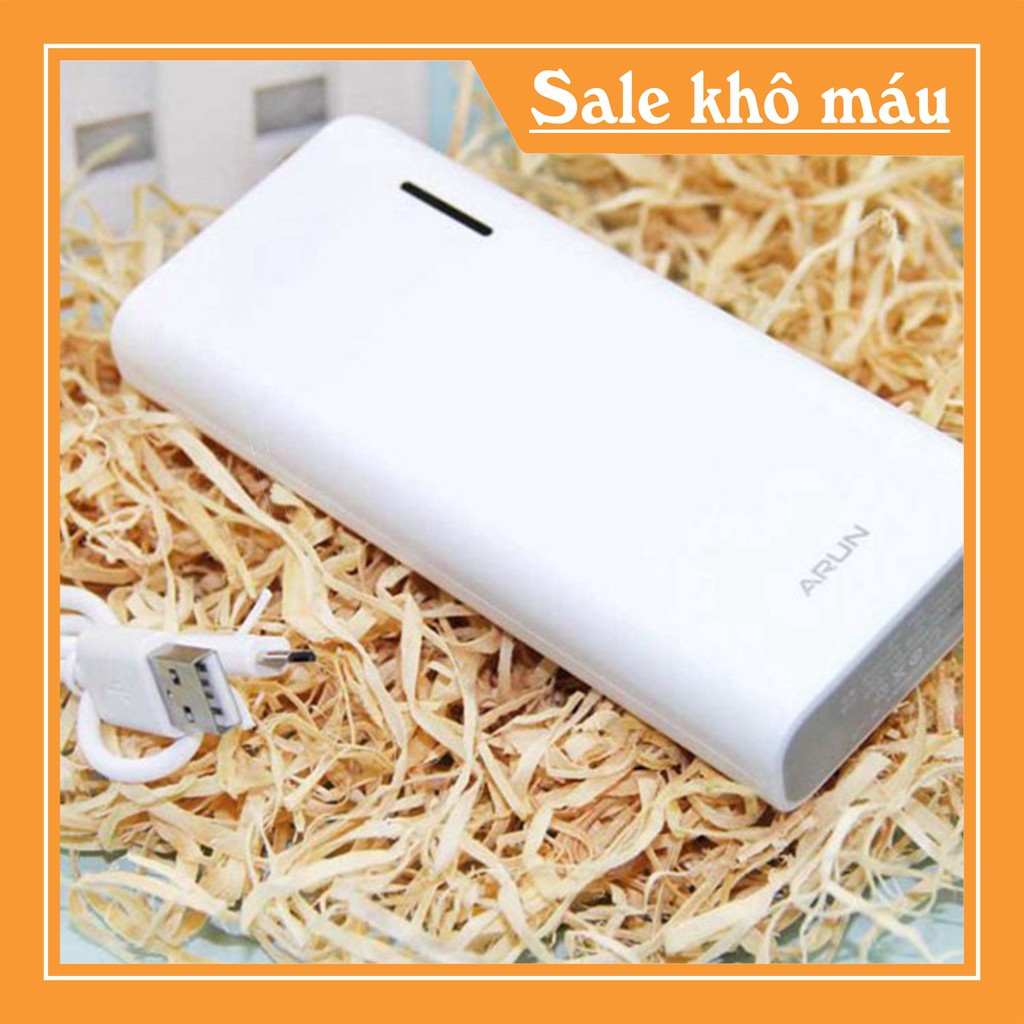 Sạc Dự Phòng Arun 13000mah Màn Hình Led, Có Đèn Pin - BH 1 năm | Arun Y625 13000mah