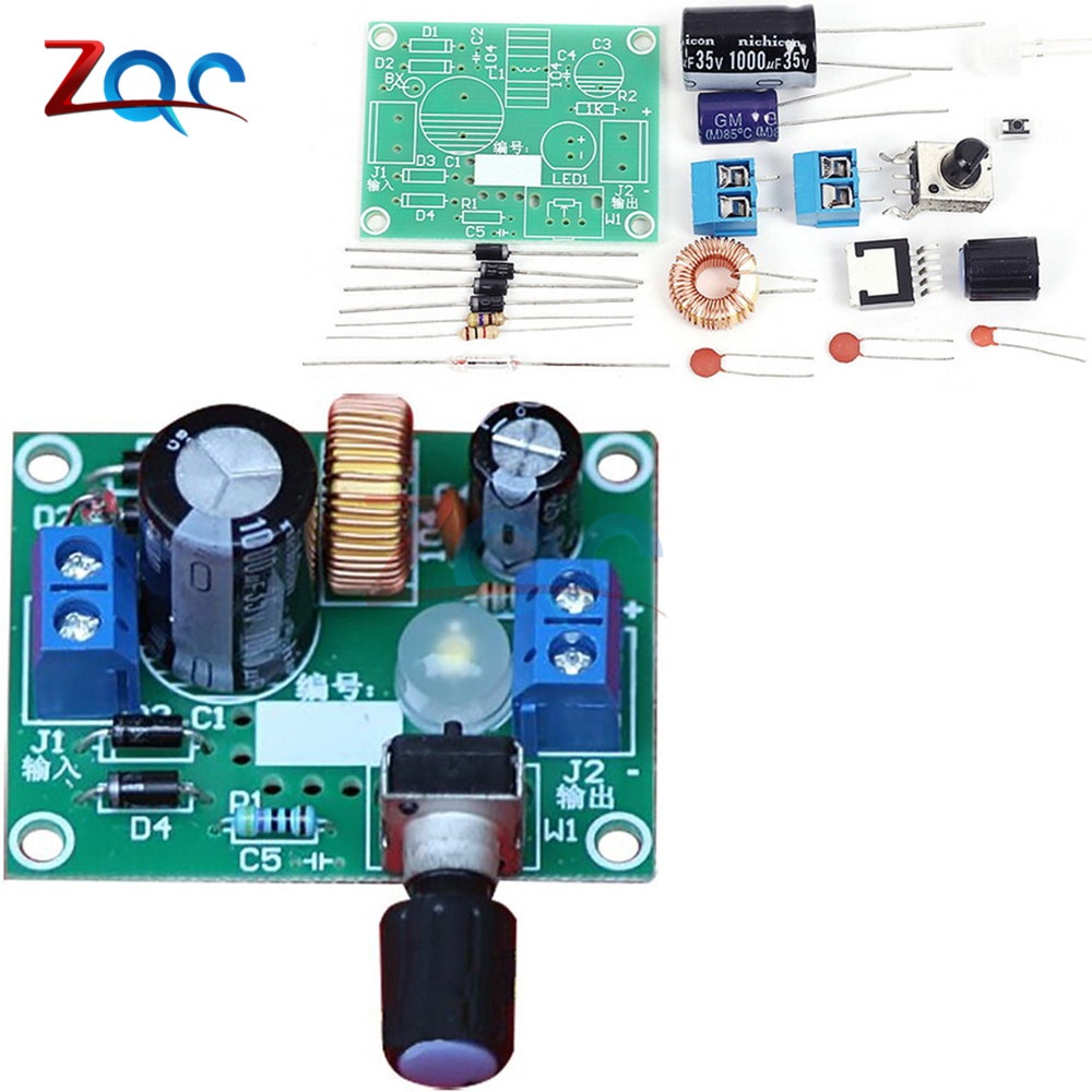 Bảng Mạch Hạ Áp Lm2596 3.2v-40v Sang 1.23v-35v Diy