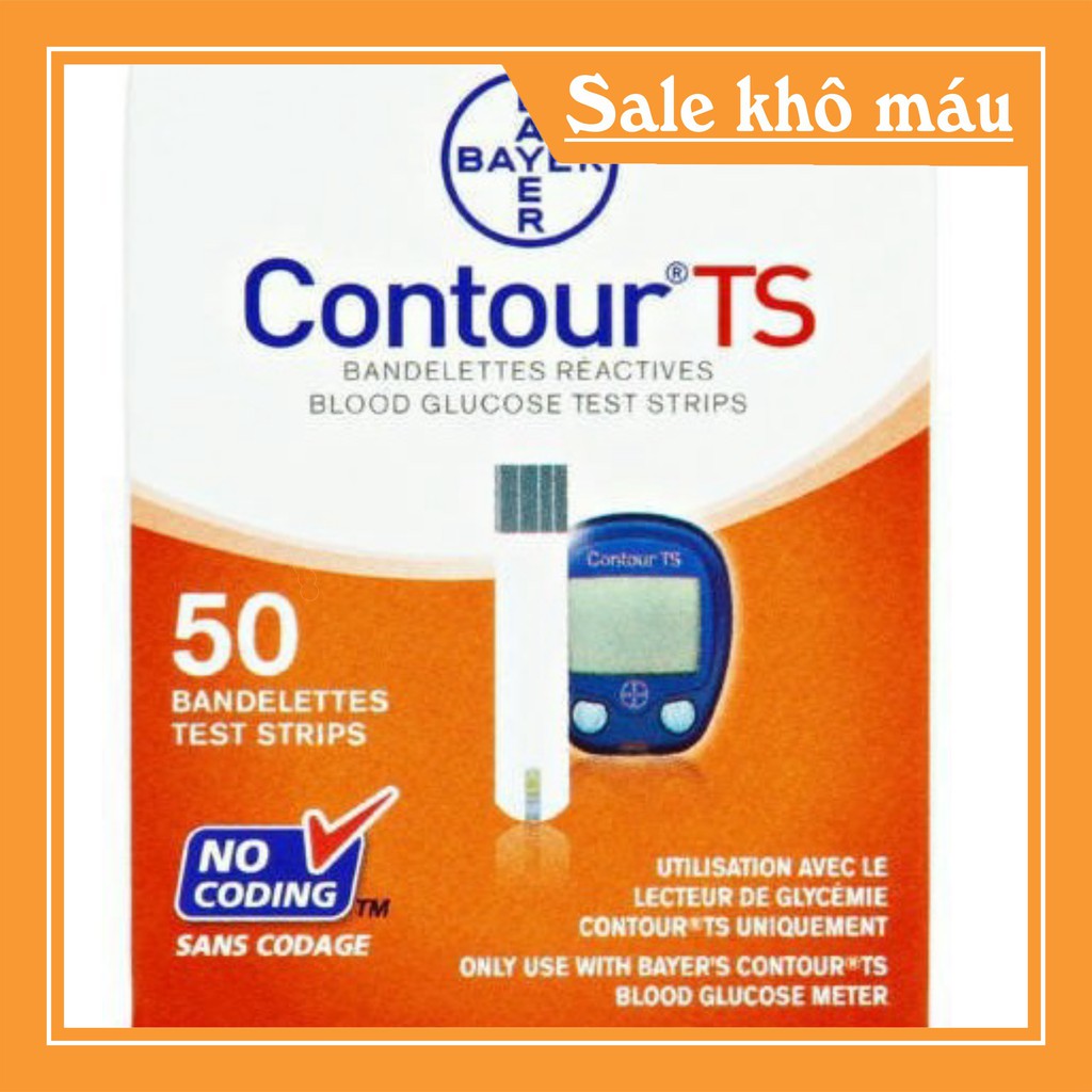 (có sẵn) Que thử đường huyết Contour TS