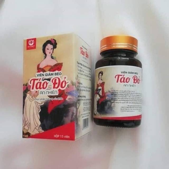 viên giảm béo táo đỏ an nhiên