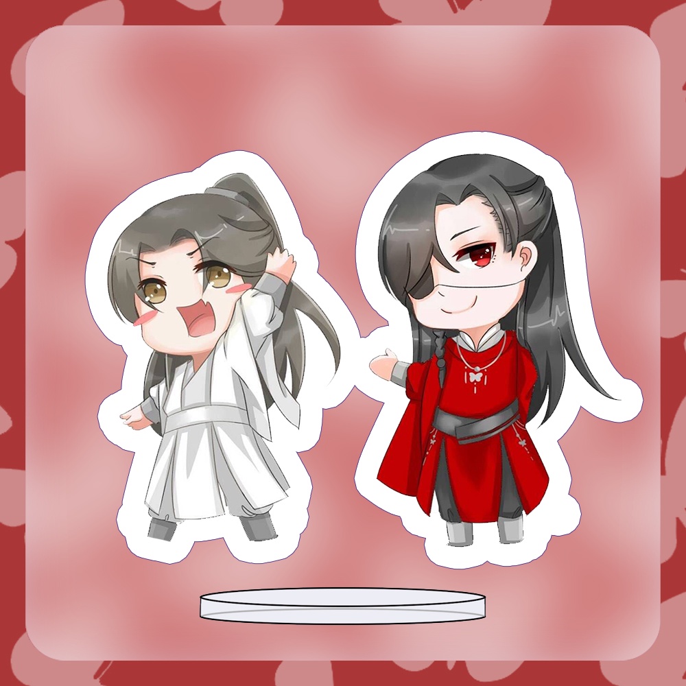 Mô hình Standee THIÊN QUAN TỨ PHÚC Mặc Hương Đồng Khứu Heaven Official's Blessing manhwa chibi mica trưng bày
