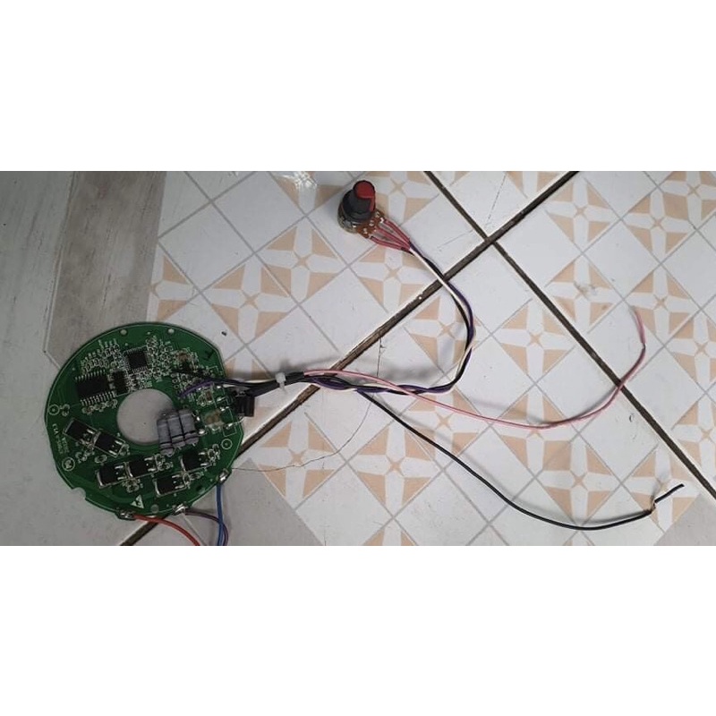 Đầu quạt BLDC - Không chổi than 12W, Mạch 3 Pha rời 11-18VDC