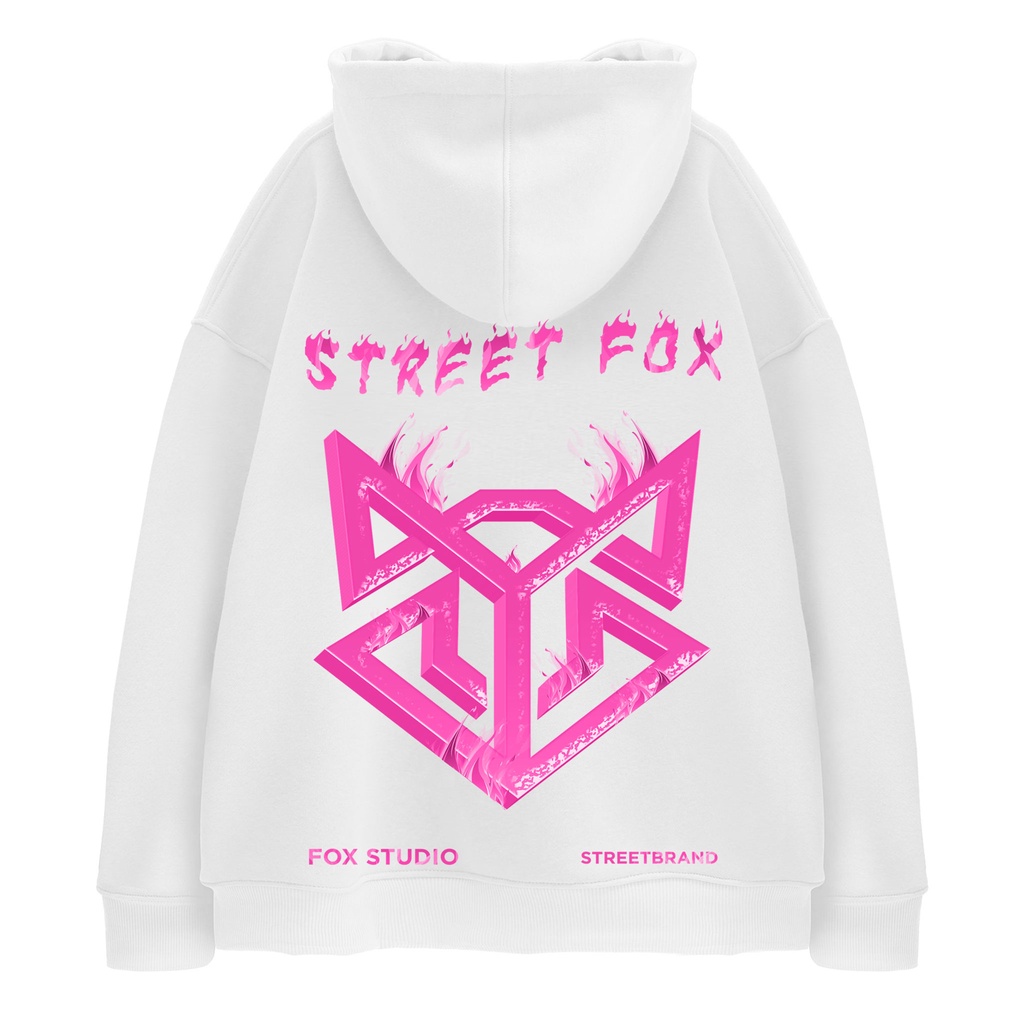 Áo Hoodie Local Brand Street Fox HD Fire