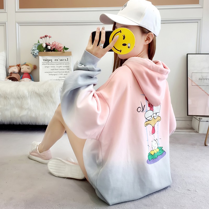 Áo Hoodie Thời Trang Mùa Đông 2018 Cho Nữ