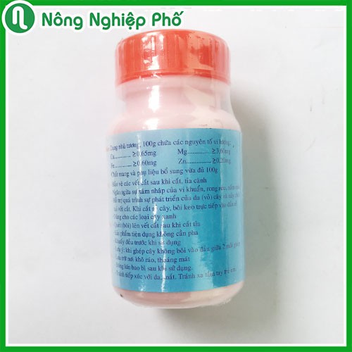 LỌ 100 GRAM - KEO LIỀN DA CÂY MỸ TIẾN - KEO LIỀN SẸO - KEO LIỀN DA CÂY - THUỐC HỖ TRỢ CHIẾT GHÉP CÀNH