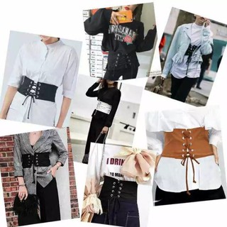 Thắt eo thời trang vải mềm vintage dành cho nữ