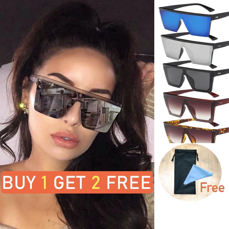 Kính Mắt Nữ Gọng Lớn Vuông Thời Trang 10070