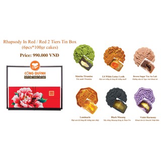 Bánh Trung Thu Casahana Rhapsody In Red