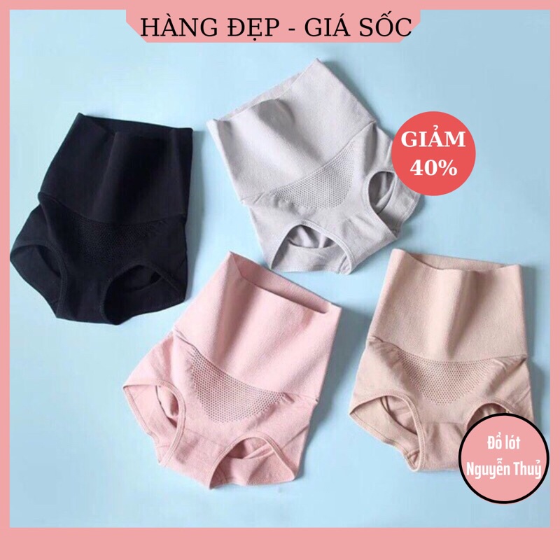 Quần Lót Cạp Cao Gen Bụng Nâng Mông Kháng Khuẩn Hàng Xuất Nhật (45-60kg) siêu hot