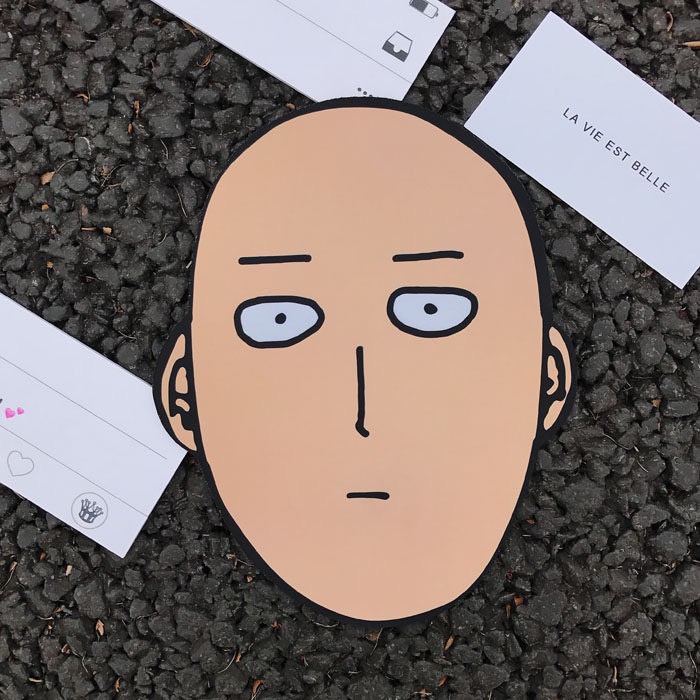 Miếng Lót Chuột Hình Hoạt Hình One Punch Man