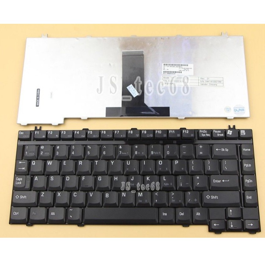 (KEYBOARD) BÀN PHÍM LAPTOP TOSHIBA A10 dùng cho Satellite A10 A15 A20 A25 A30 A35 A40 A45 A50 A55 A60 A65 A70 A75