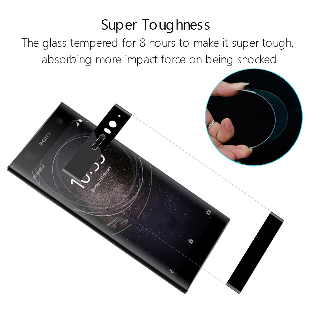 kính cường lực For Sony XA2 Ultra cường lực dán Full Screen Protector Tempered Glass Cover XA2 Glass Film