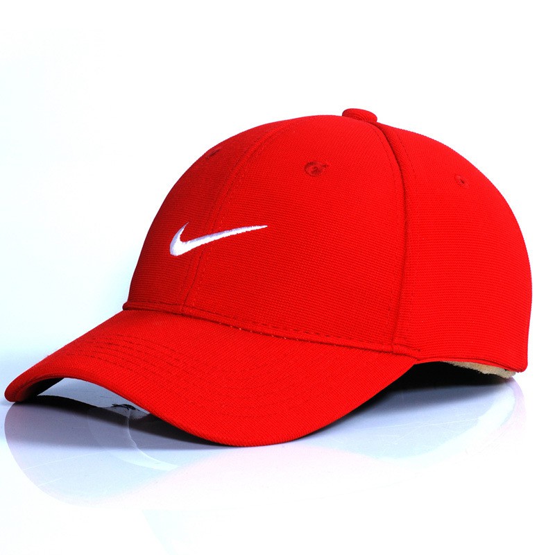 Mũ lưỡi trai thể thao Polo bằng cotton thêu logo NIKE cho nam và nữ xịn