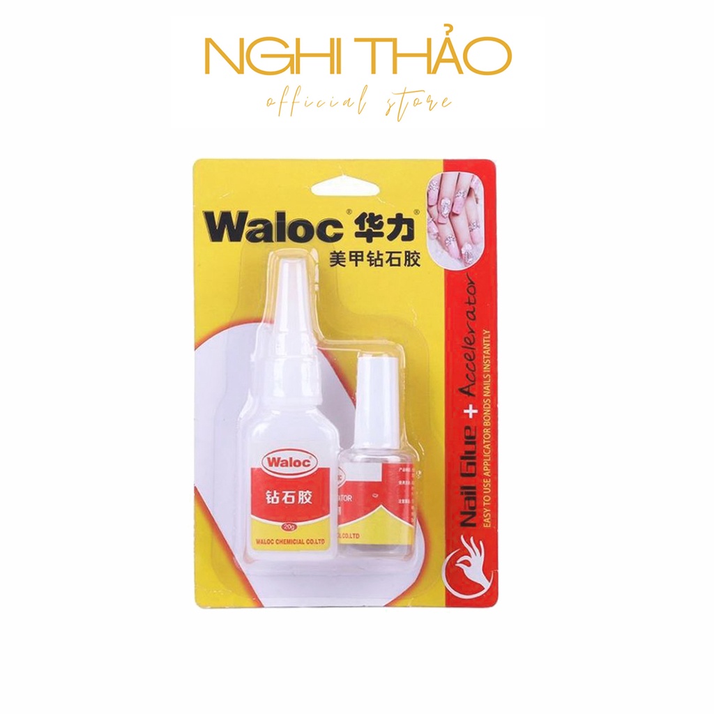 Keo bê tông nail , keo waloc nail gắn móng NGHI THẢO