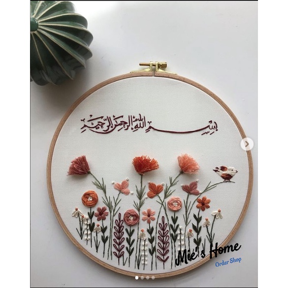 Diy bộ KIT kỉ niệm ngày cưới vintage thêu tay tự làm Quà Tặng ĐÁM CƯỚI / SINH NHẬT tình yêu handmade decor - Mie Home