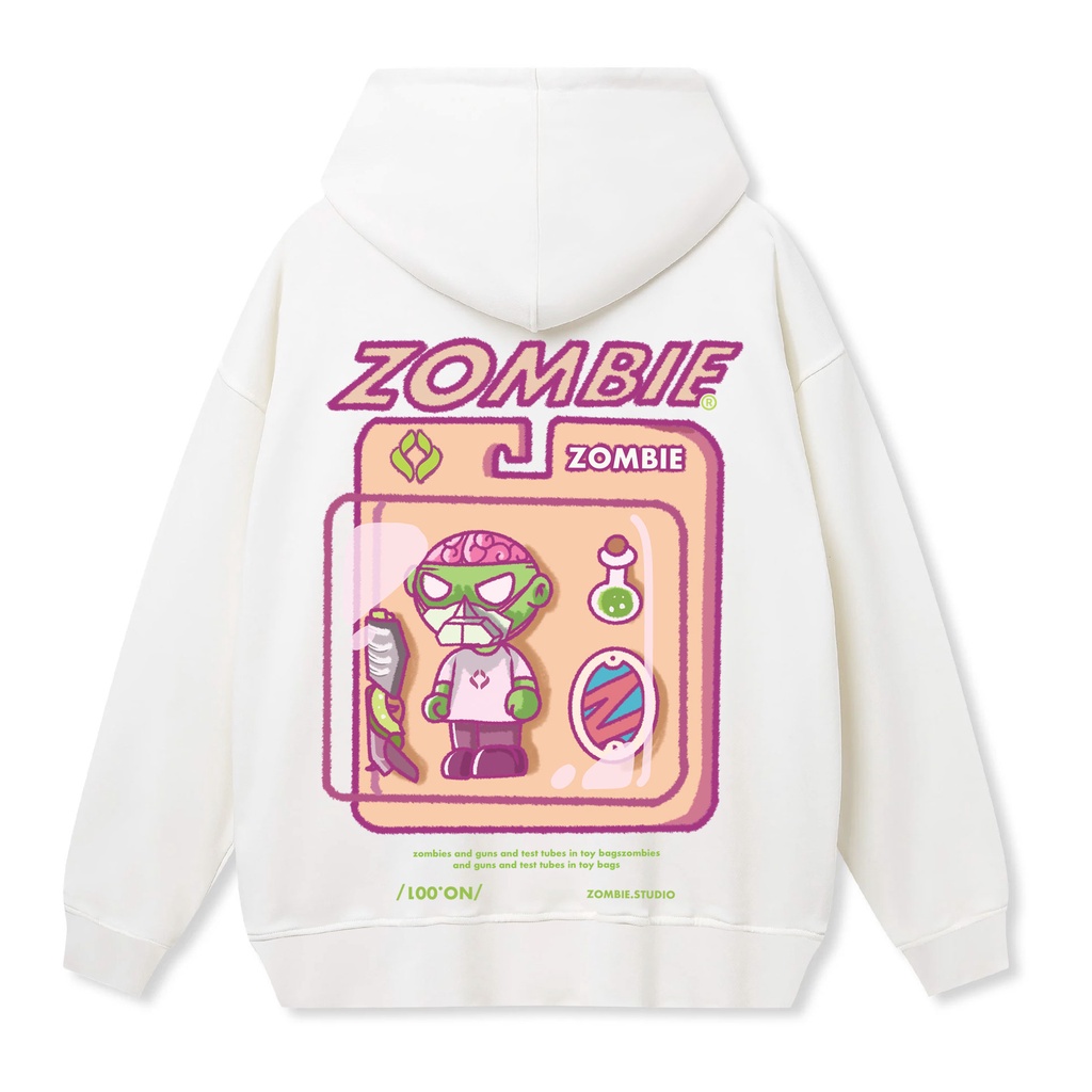 Áo Hoodie Nam Nữ Local Brand Zombie HD Weapon
