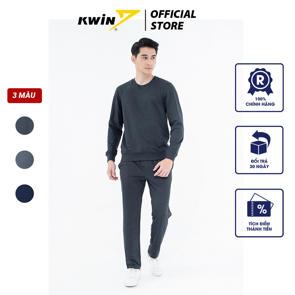 Bộ đồ thu đông nam KWIN 3 màu nam tính, khỏe khoắn, chất mềm mại, thoải mái - ILH002W1
