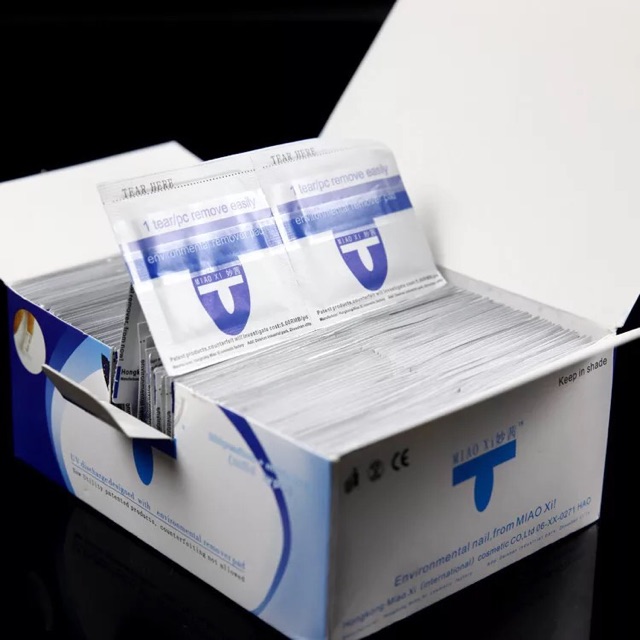 Hộp giấy ủ phá gel 200 miếng