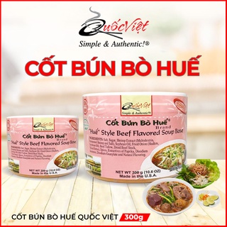Gia vị nấu Bún Bò Huế Quốc Việt hộp 300g - Cốt cô đặc Nhập Khẩu USA