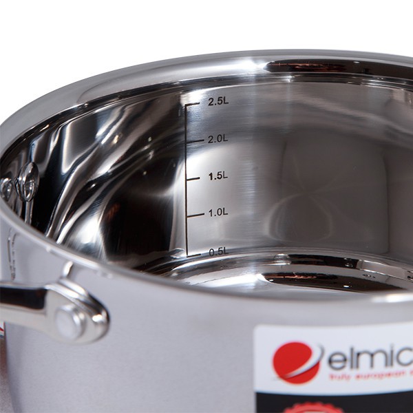 2350123 Bộ nồi Elmich inox 304 Matador 3 chiếc cỡ 18,20,24cm EL0123