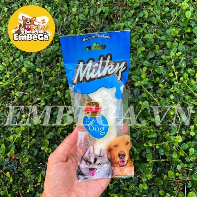 [MILKY] XƯƠNG GẶM VỊ SỮA MILKY CHO CÚN