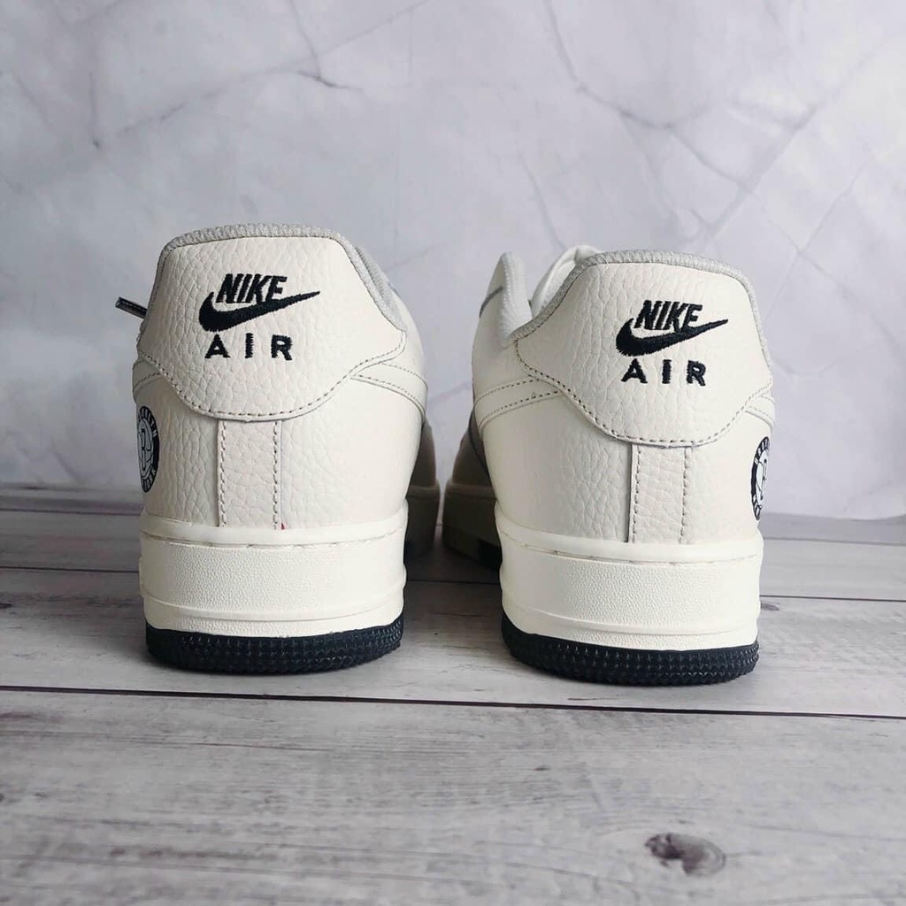 Giày Sneaker Nam Nữ Âm Dương,Giày Sneaker Brooklyn Kem