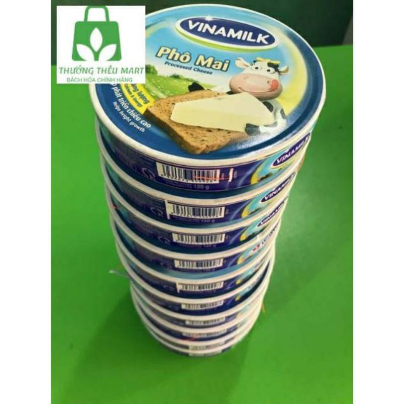 PHÔ MAI VINAMILK HỘP GIẤY 8 miếng 120G