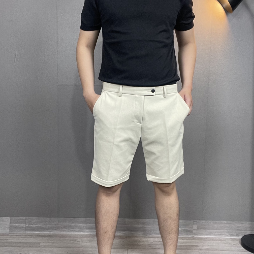 Quần Short Nam Kaki Chuẩn Form HÀNG CAO CẤP Mềm Mịn Trẻ Trung Phong Cách Hàn Quốc Mensons QS01
