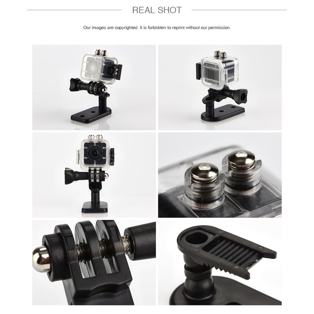 Camera Hành Trình Mini Cho Xe Máy SQ12, HD 1080p, Chống Nước, Góc Quay Rộng | BigBuy360 - bigbuy360.vn