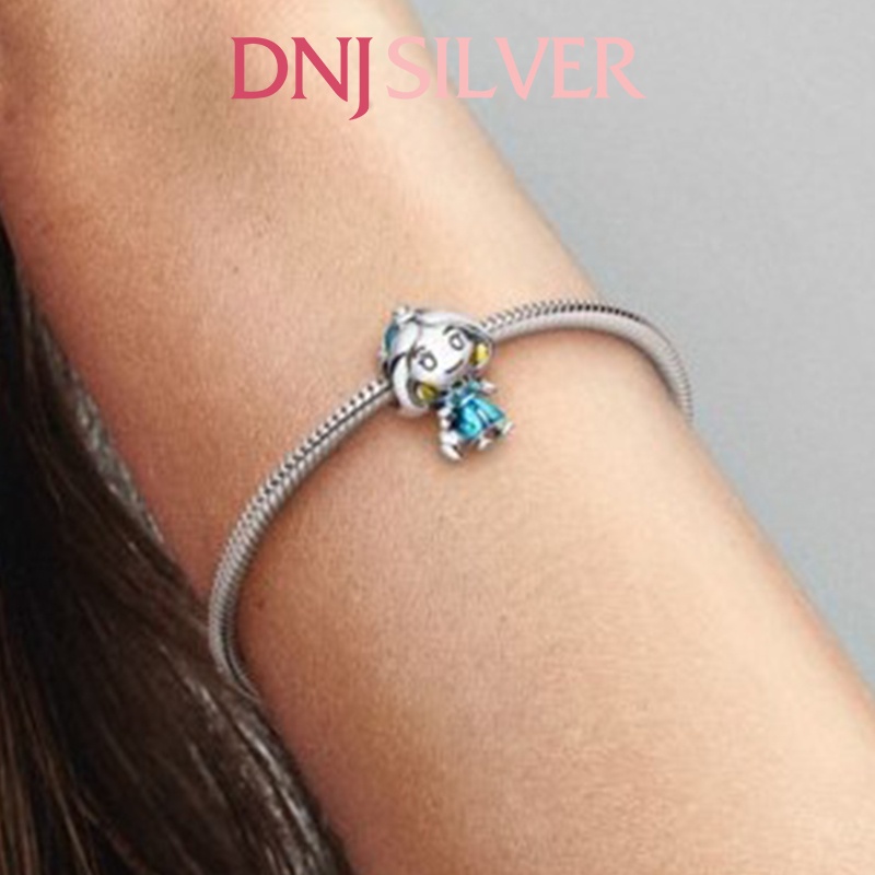 [Hàng cao cấp] Charm bạc 925 cao cấp, hàng chuẩn bạc - Charm Disney Aladdin Jasmine thích hợp để mix vòng tay charm