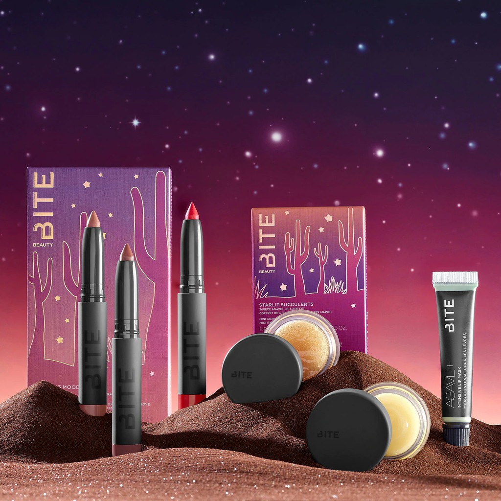 BITE Beauty  Mặt nạ ngủ phục hồi môi ban đêm Agave + Nighttime Lip Therapy