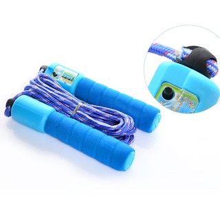 Dây nhảy thể dục có đồng hồ đếm, dụng cụ tập gym tại nhà hỗ trợ giảm cân cải thiện vóc dáng