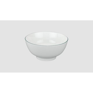 Tô cao 20 cm jasmine chỉ xanh lá