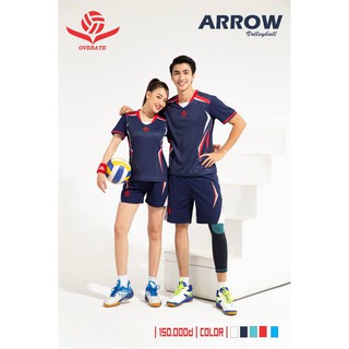 [FREE SHIP + MIỄN PHÍ IN TÊN] ÁO BÓNG CHUYỀN OVERATE NAM NỮ 03 MÀU