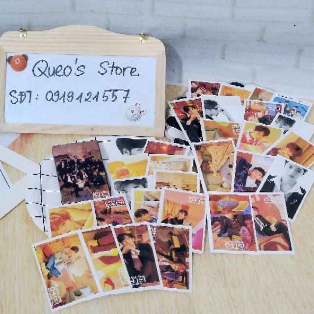 Hộp 30 lomo Wanna one, Park Jihoon, Lai Kuanlin, Kang Daniel